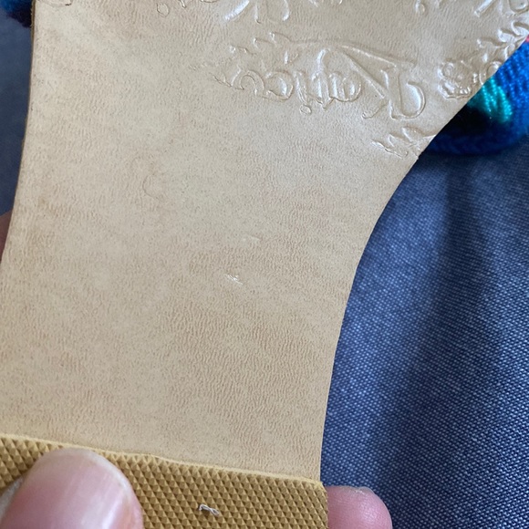 Pom pom handwoven summer slide flat sandals - Picture 7 of 9